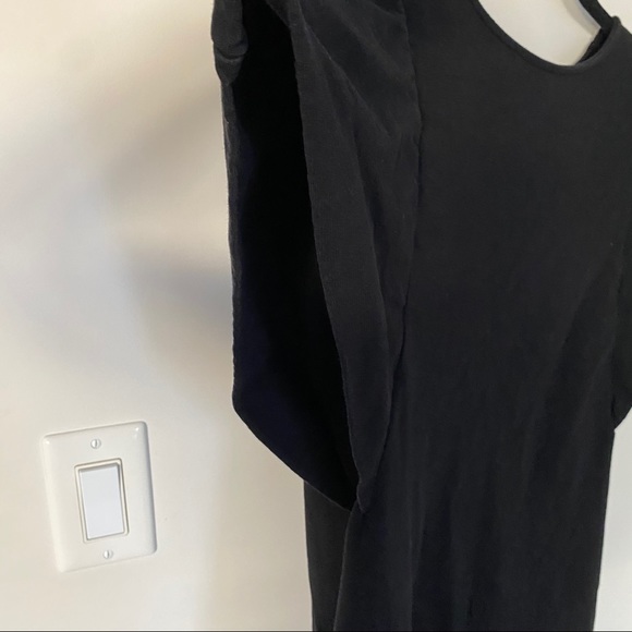 Zara Padded Shoulder Shift Dress - Picture 2 of 5